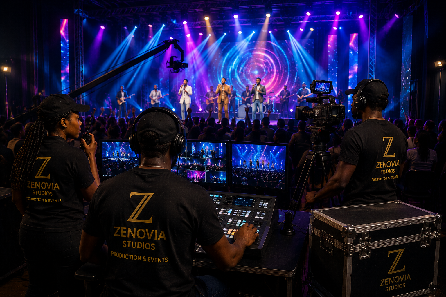 Captation d'événement multicaméra