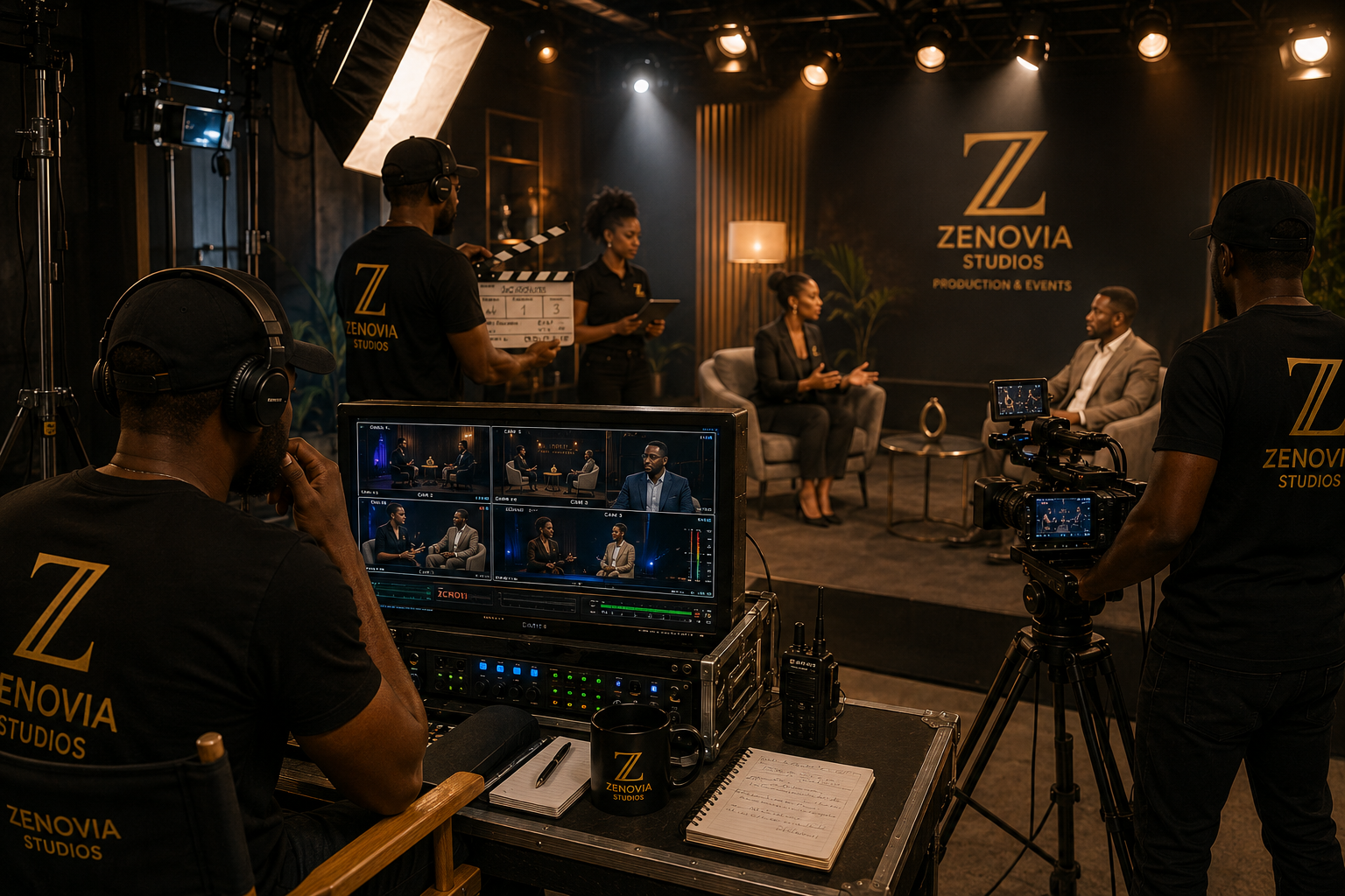 Plateau de tournage Studios Zenovia